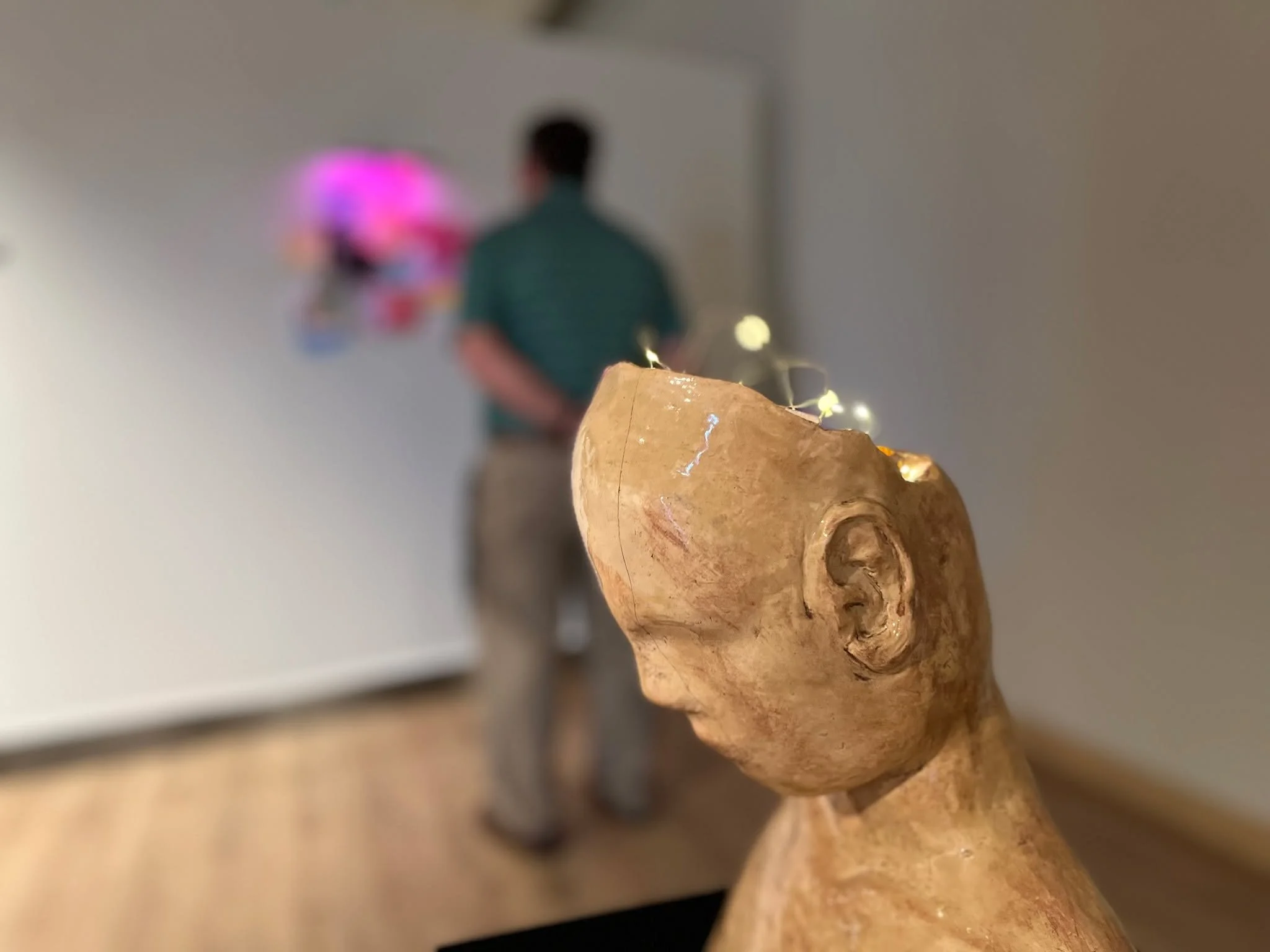 This the 🚨 LAST WEEK 🚨 to view this year's Hutchinson High School International Baccalaureate Student Art Show!

The I.B. Visual Arts Program encourages students to challenge their own creative and cultural expectations and boundaries. It is a thou