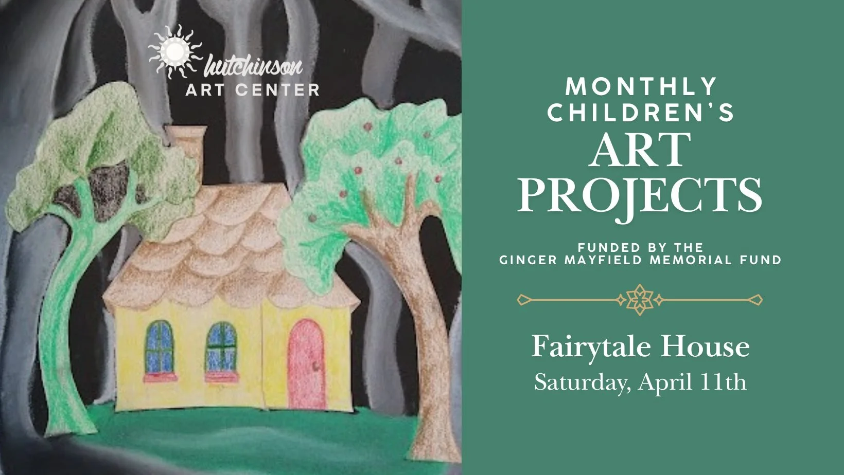 This is the 🚨 LAST WEEK 🚨 to sign up your child for this month's children's art project!

These make-n-take art classes are an opportunity for children aged 6 through 12 to create their own work of art! 

This month, students will meet at the Art C
