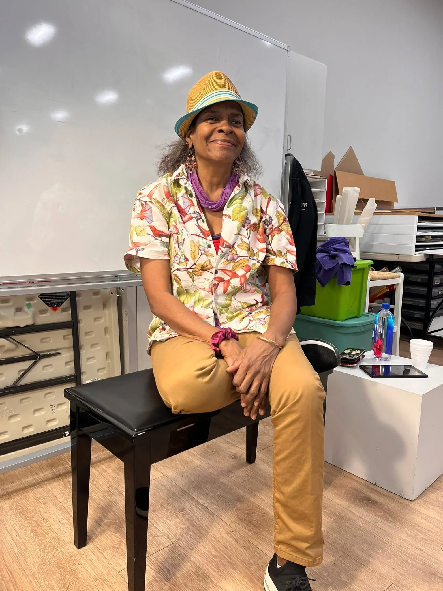 🌟SATURDAY MORNING ARTISTS IS IN SESSION🌟

Big thanks to Margo for modeling for our artists today! Keep an eye on our social media pages for the resulting artwork later this afternoon at 4:00 PM.
---
If you would like to participate in Saturday Morn