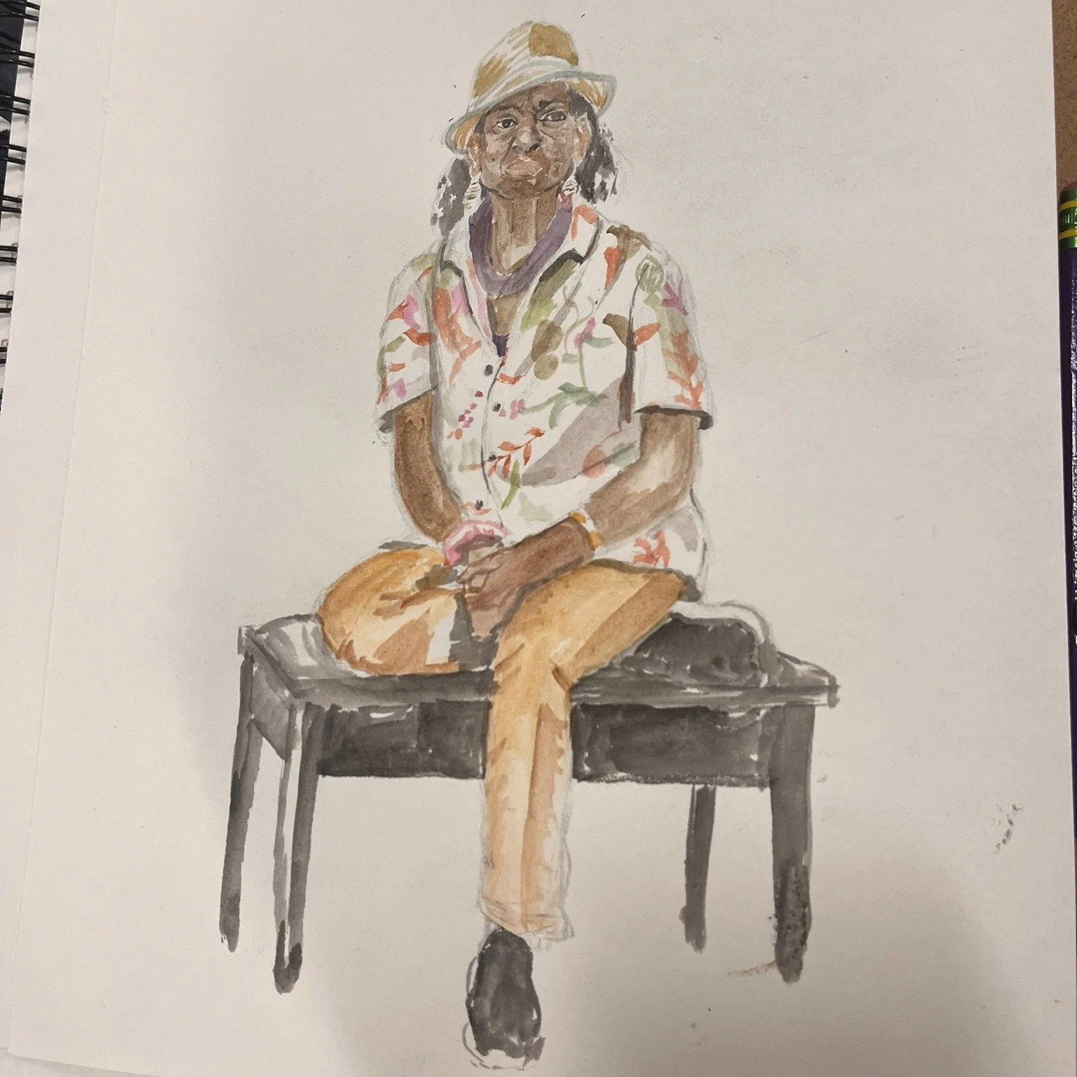 Thank you to all our Saturday Morning Artists for sharing your artwork!

The Saturday Morning Artists group meets from 9:00 AM - 11:30 AM on Saturday with a come-and-go atmosphere. Bring $8 and your art supplies to join this creative, supportive grou