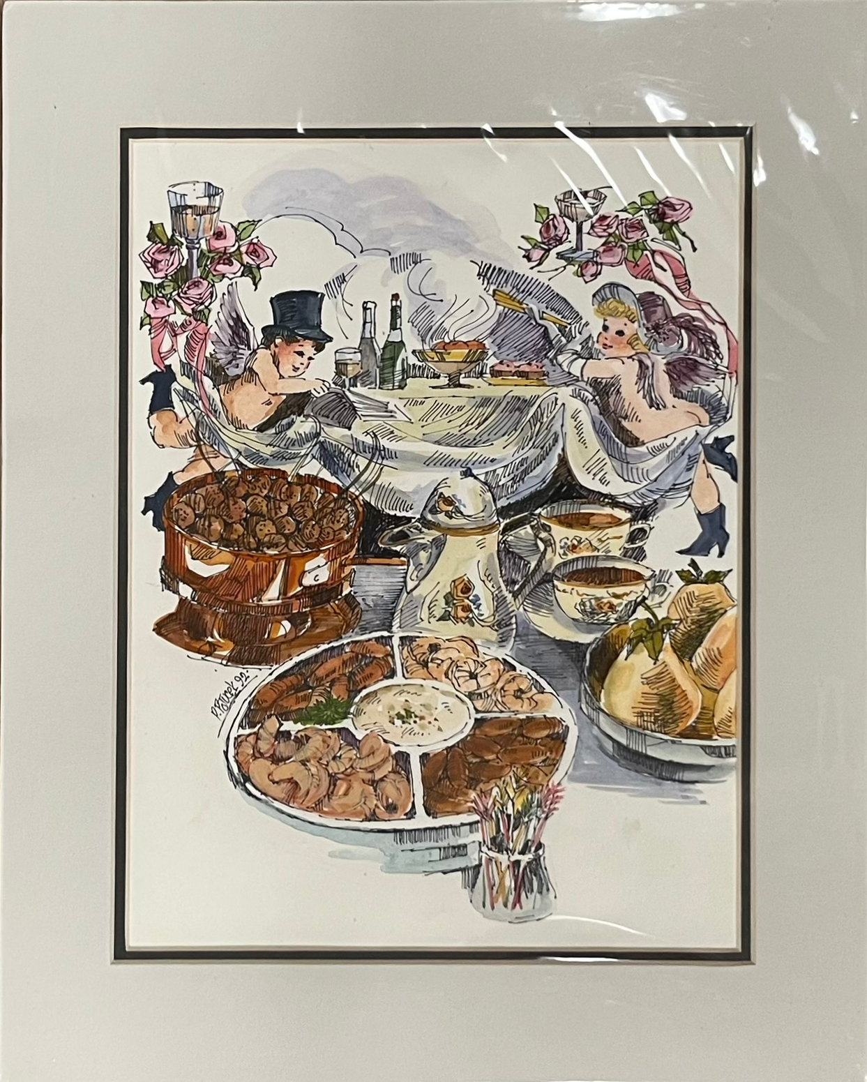 7c. Cookbook Illustration III (Heavenly Hors d'oeuvres)