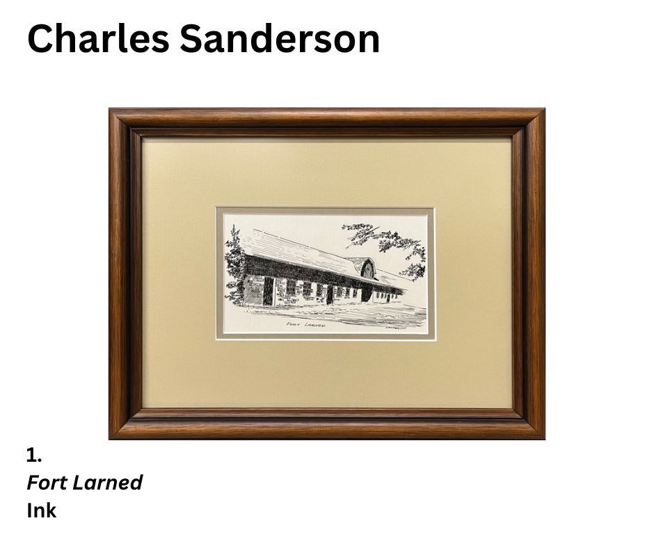 Charles Sanderson is a featured artist from our upcoming 2026 Summer Consignment Art Auction.

Auction artwork is on display in our Main Gallery May 22nd through the morning of June 6th. The artwork is also viewable on our website at https://www.hutc