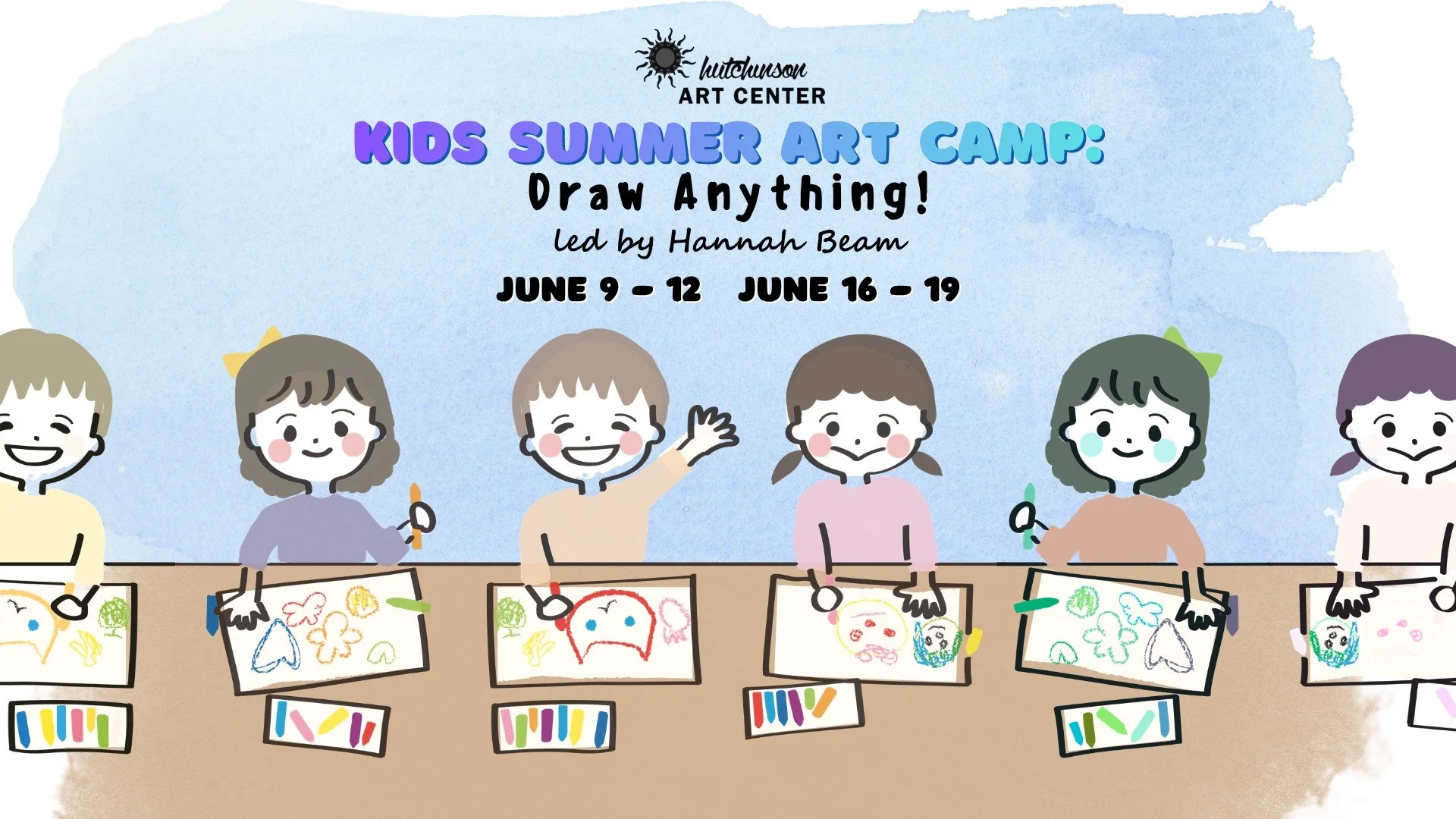 Did you miss out on enrolling your child for week one of our Kids Summer Art Camp? No worries! Enrollment is still open for Week Two!

This year&rsquo;s art camp centers on the thing most kids want to learn the most: how to actually draw what they wa