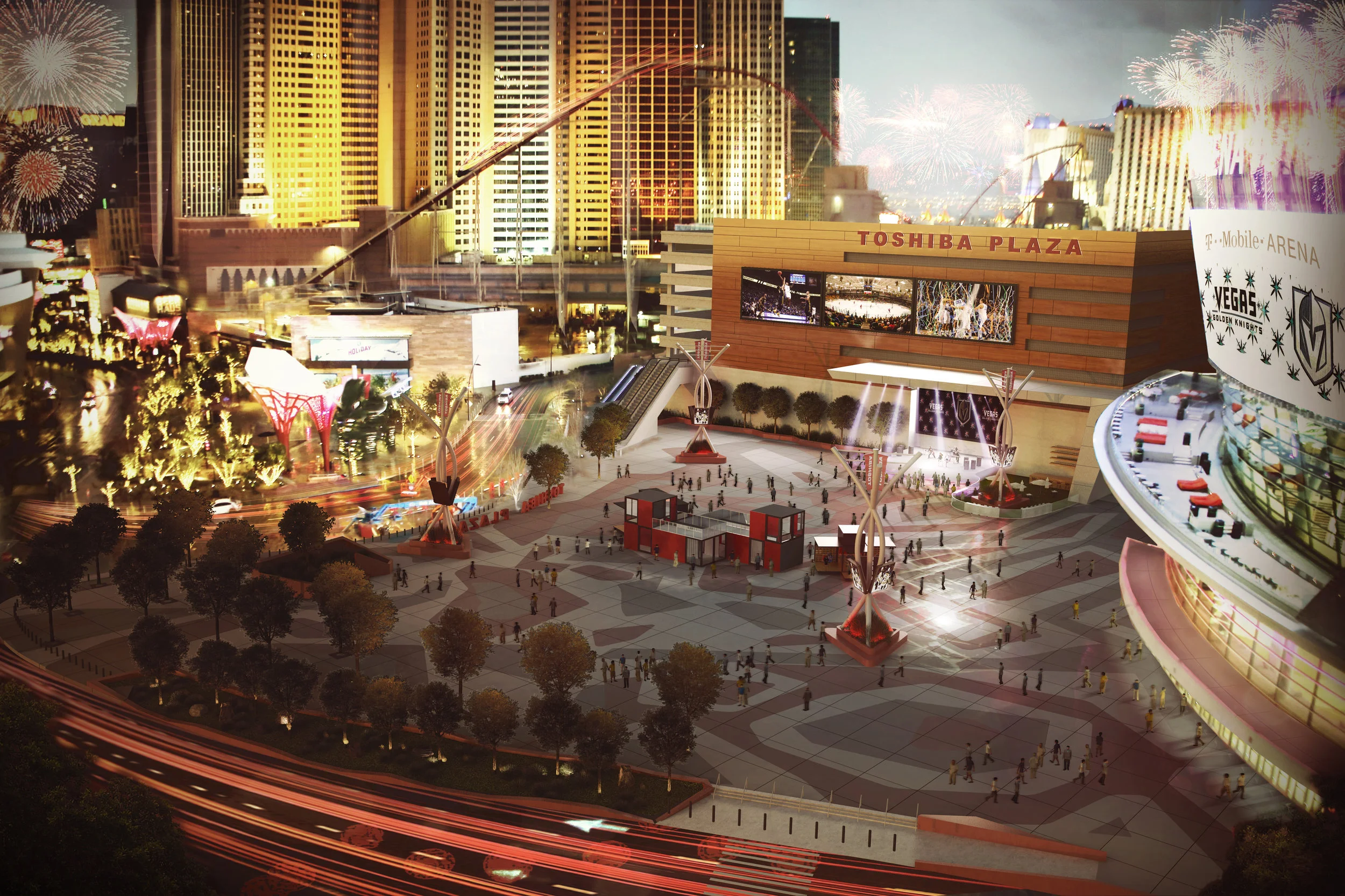 Logistical Ripples on the Las Vegas Strip