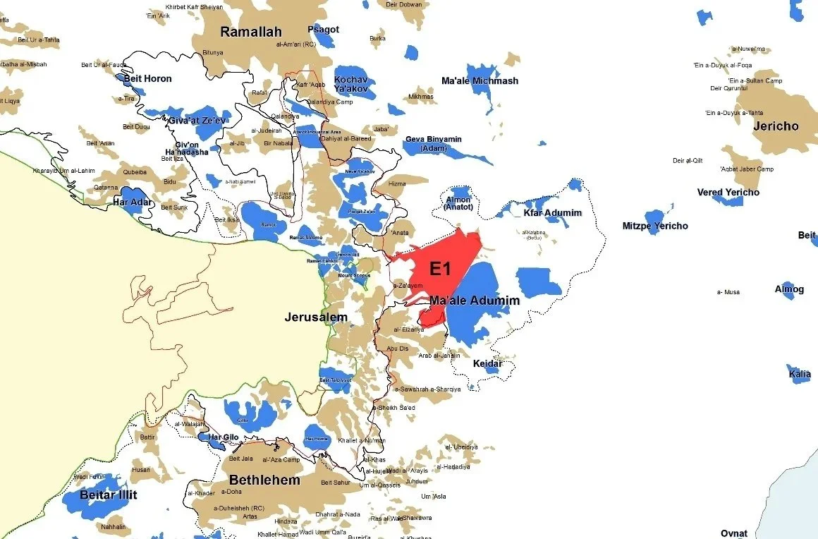 Israel Advances E1 Construction Tender, Severely Undermining the Viability of a Political Solution