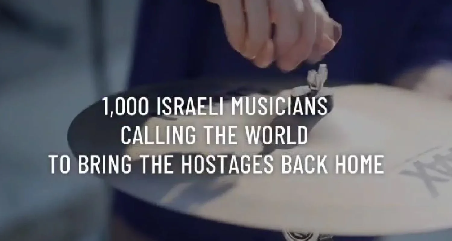1,000 Israeli Musicians Calling the World to Bring Hostages Back Home