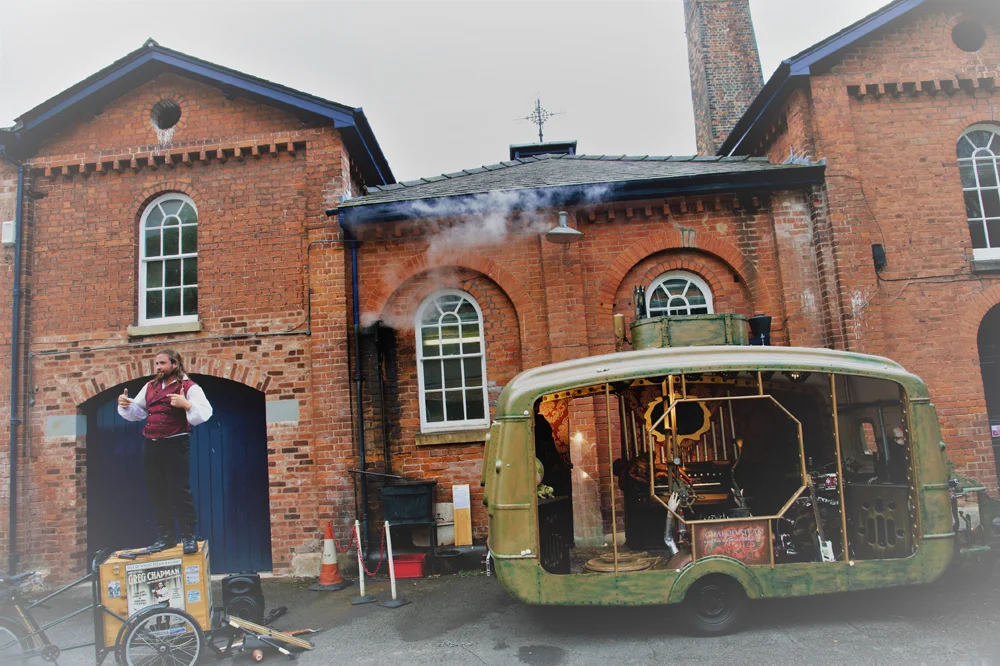 Hereford Steam Punk Weekend at the Waterworks Museum Hereford