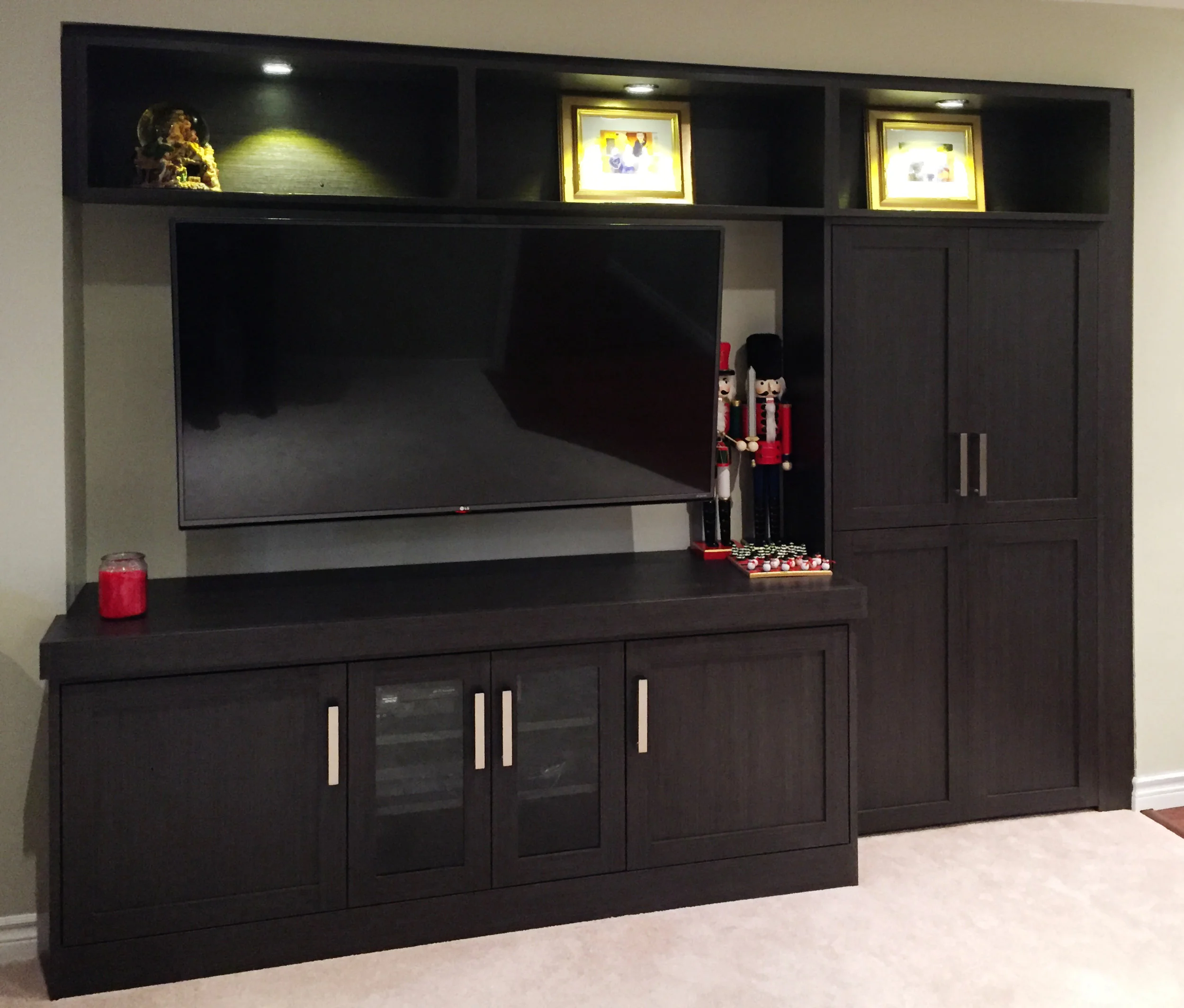  textured laminate shaker doors and exterior 