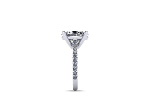 Updating Rendering Oval Pave Solitaire 3