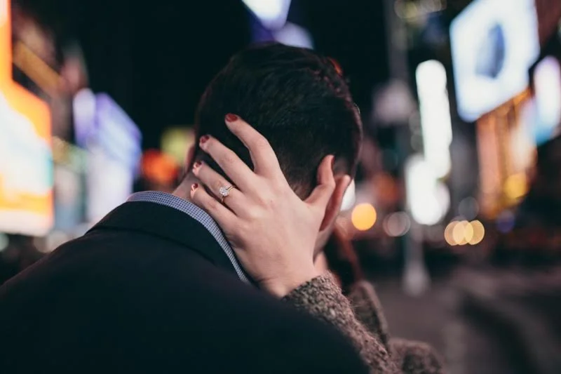 Ada Diamonds Solitaire Proposal