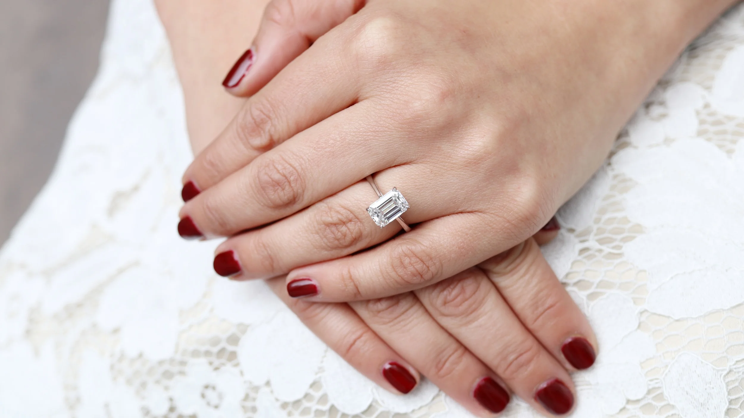 white gold solitaire lab diamond engagement ring ada diamonds