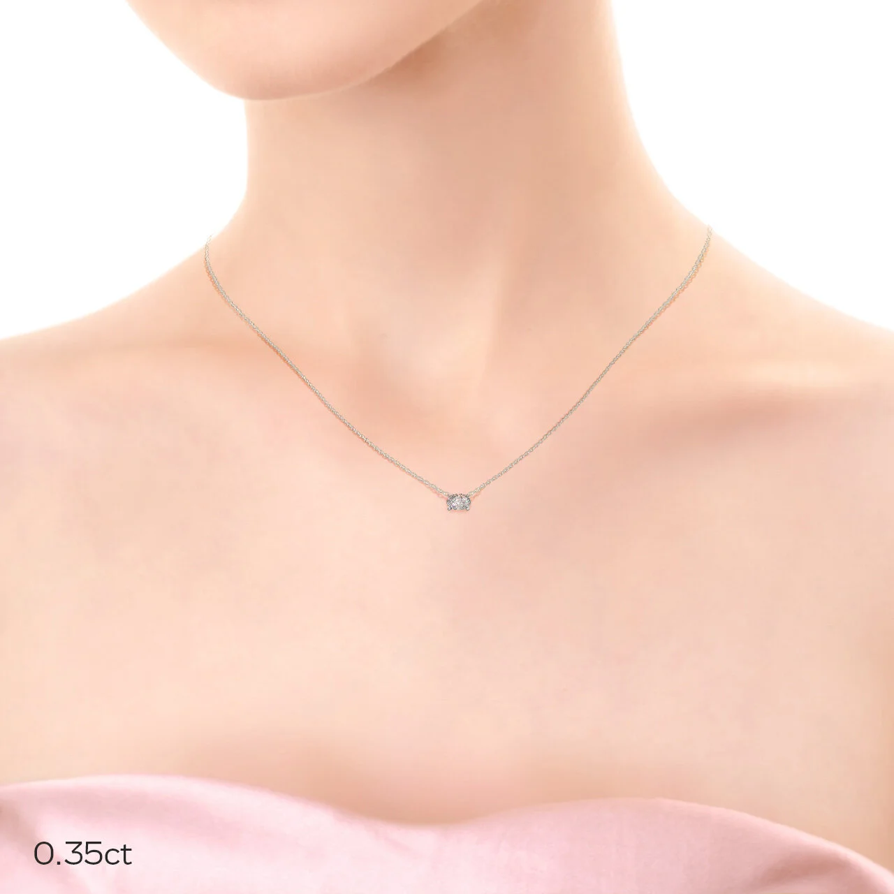 East-West Oval Pendant