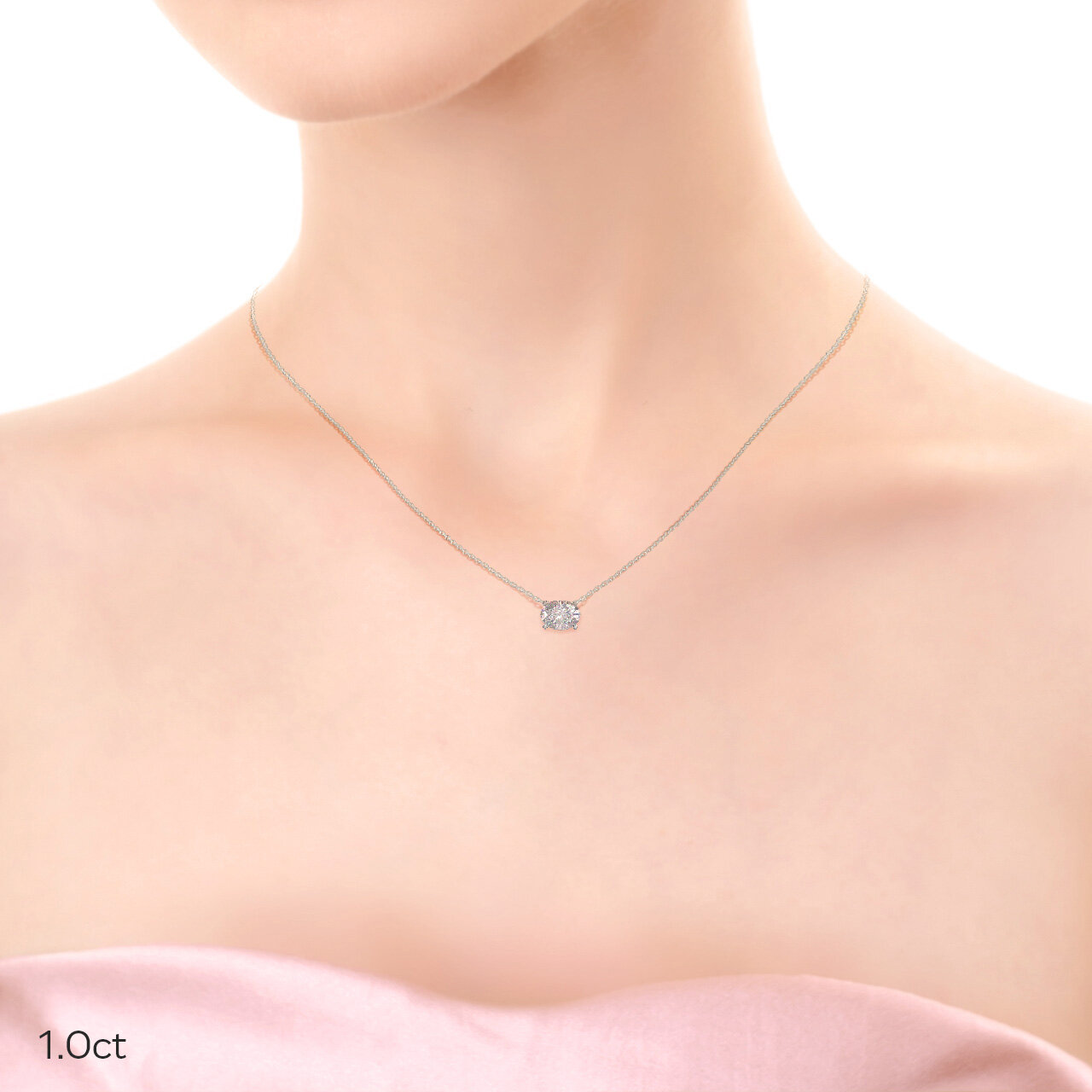 East-West Oval Pendant