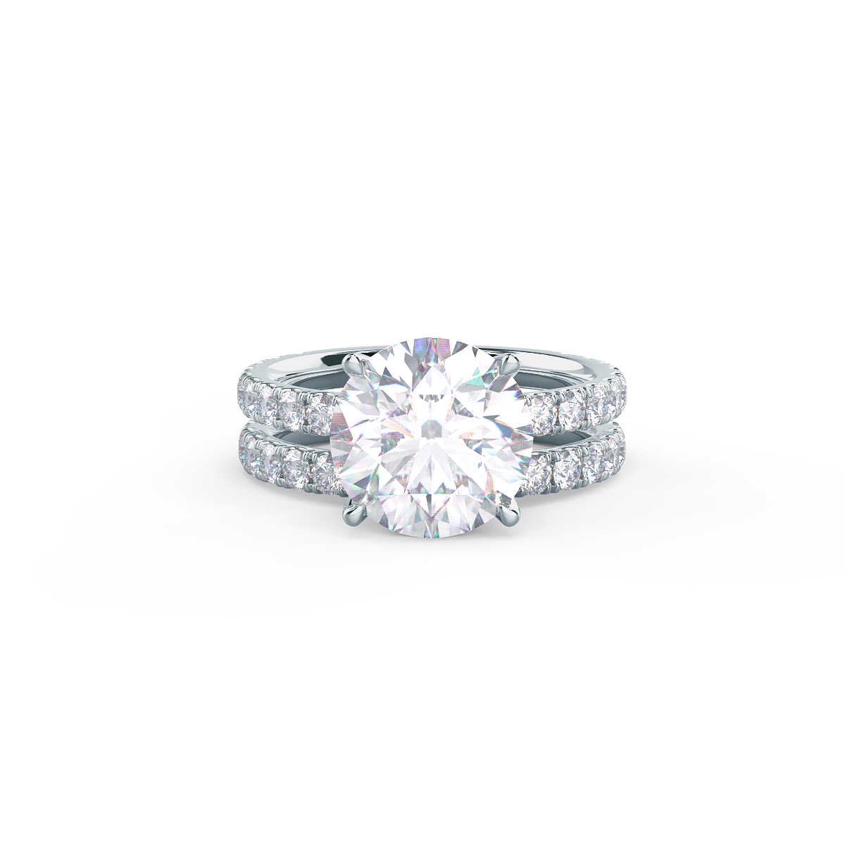  This setting pairs with a wide range of wedding band styles.    View Wedding Band Details   