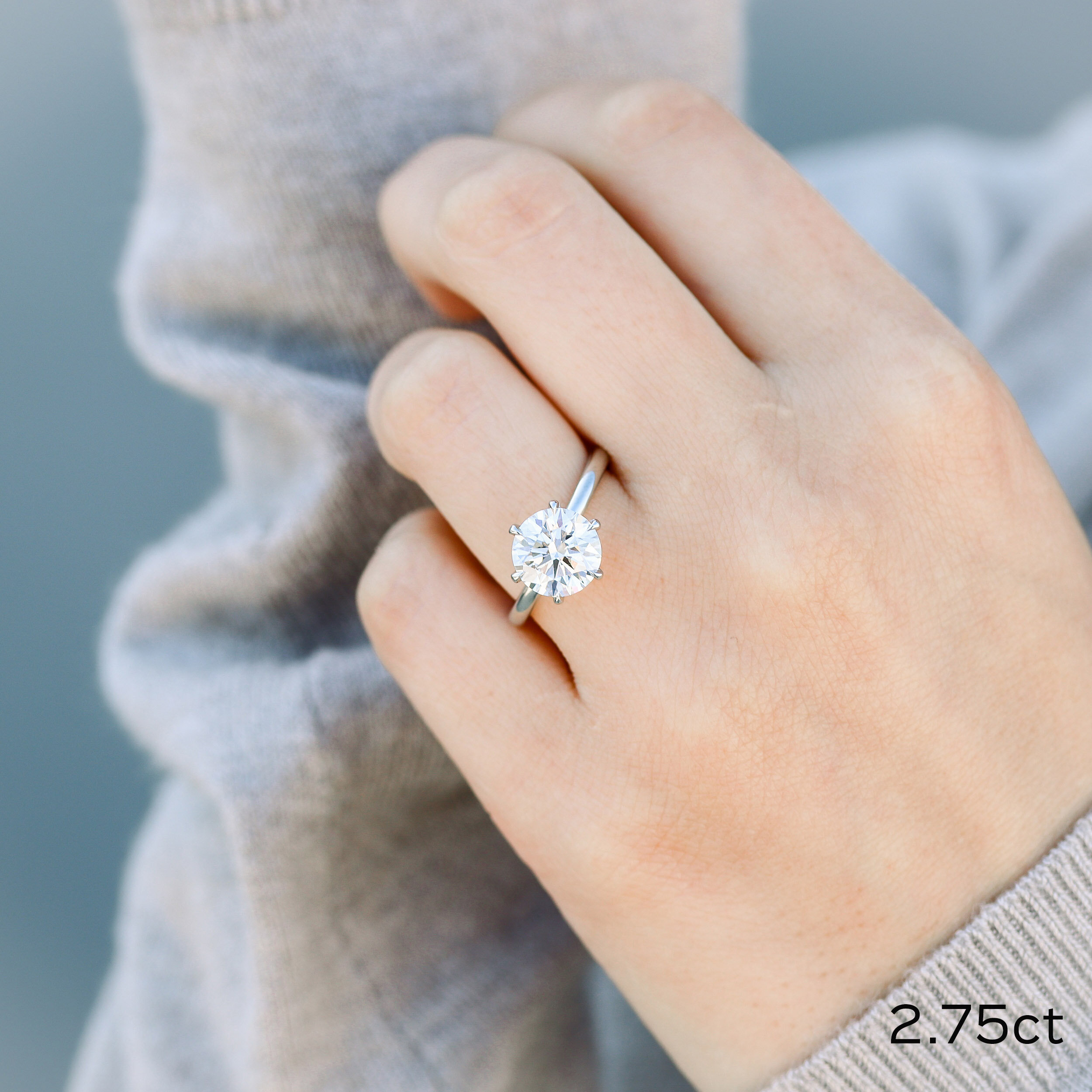 Engagement, Anniversary, or Vow Renewal Ring? Choose a 6 Carat Diamond |  Miss Diamond Ring