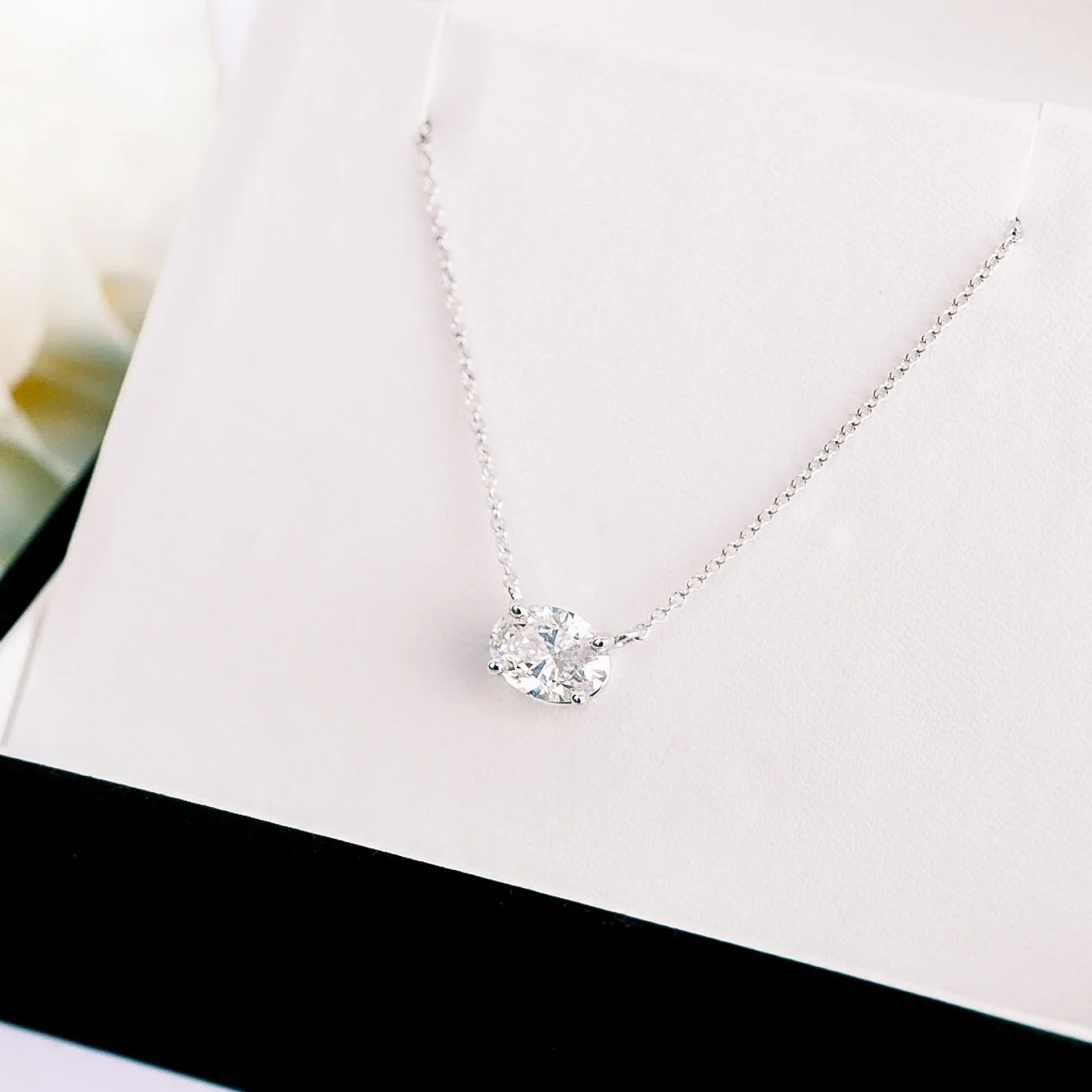 East-West Oval Pendant