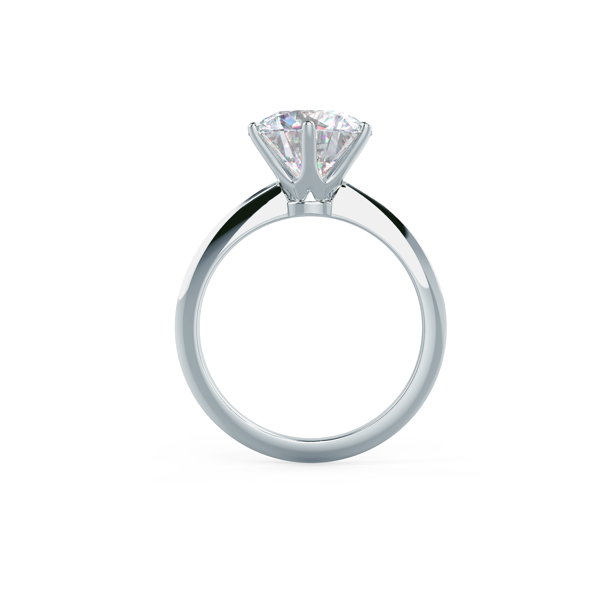 Custom Lab Diamond Engagement Ring