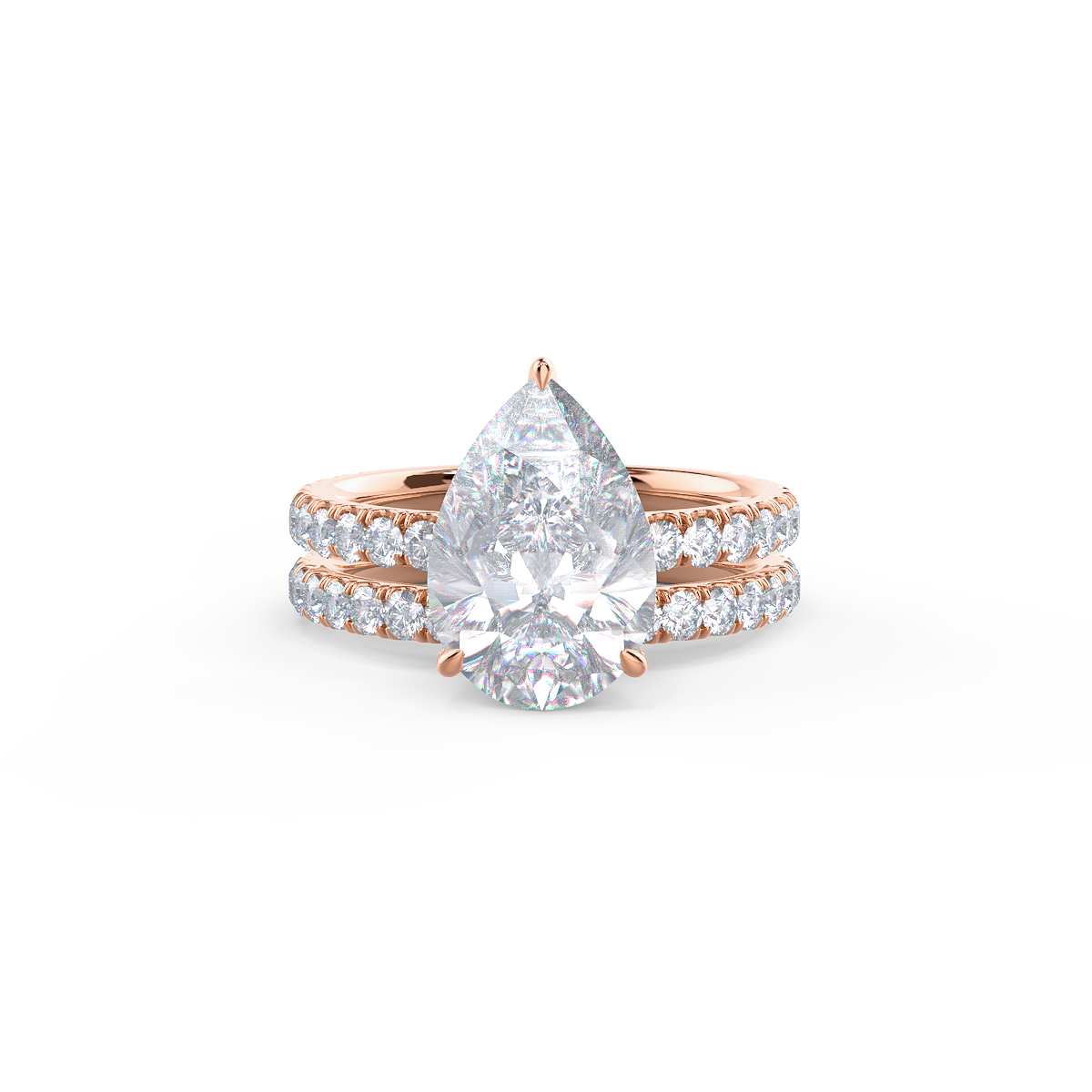  This setting pairs with a variety of wedding band styles.    Shop All Wedding Bands   