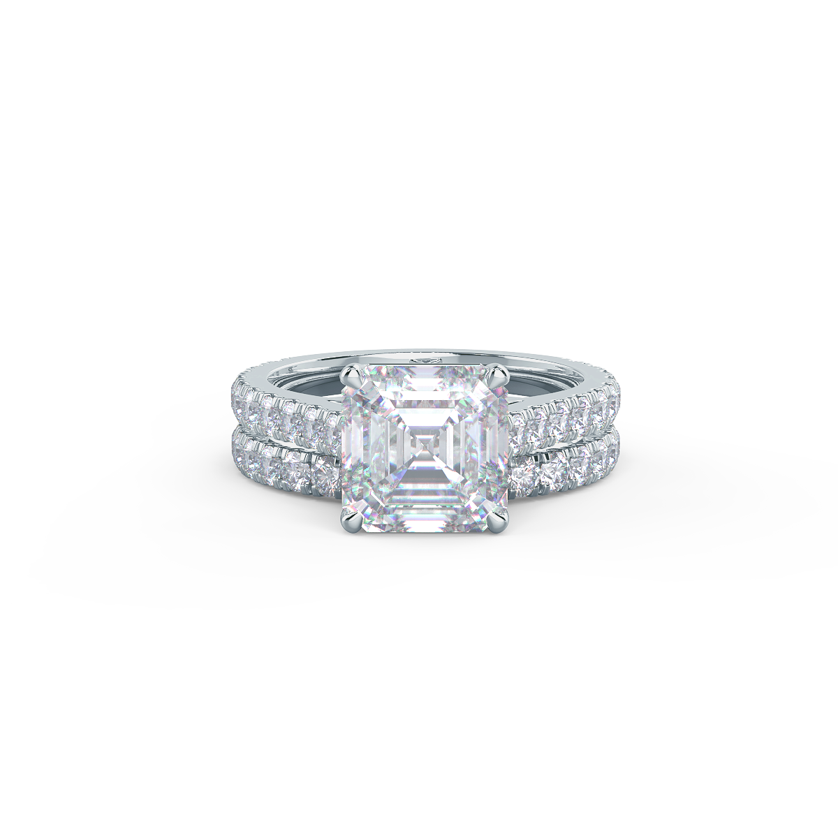  This setting allows a wedding band to sit flush without a gap.    Shop All Wedding Bands   