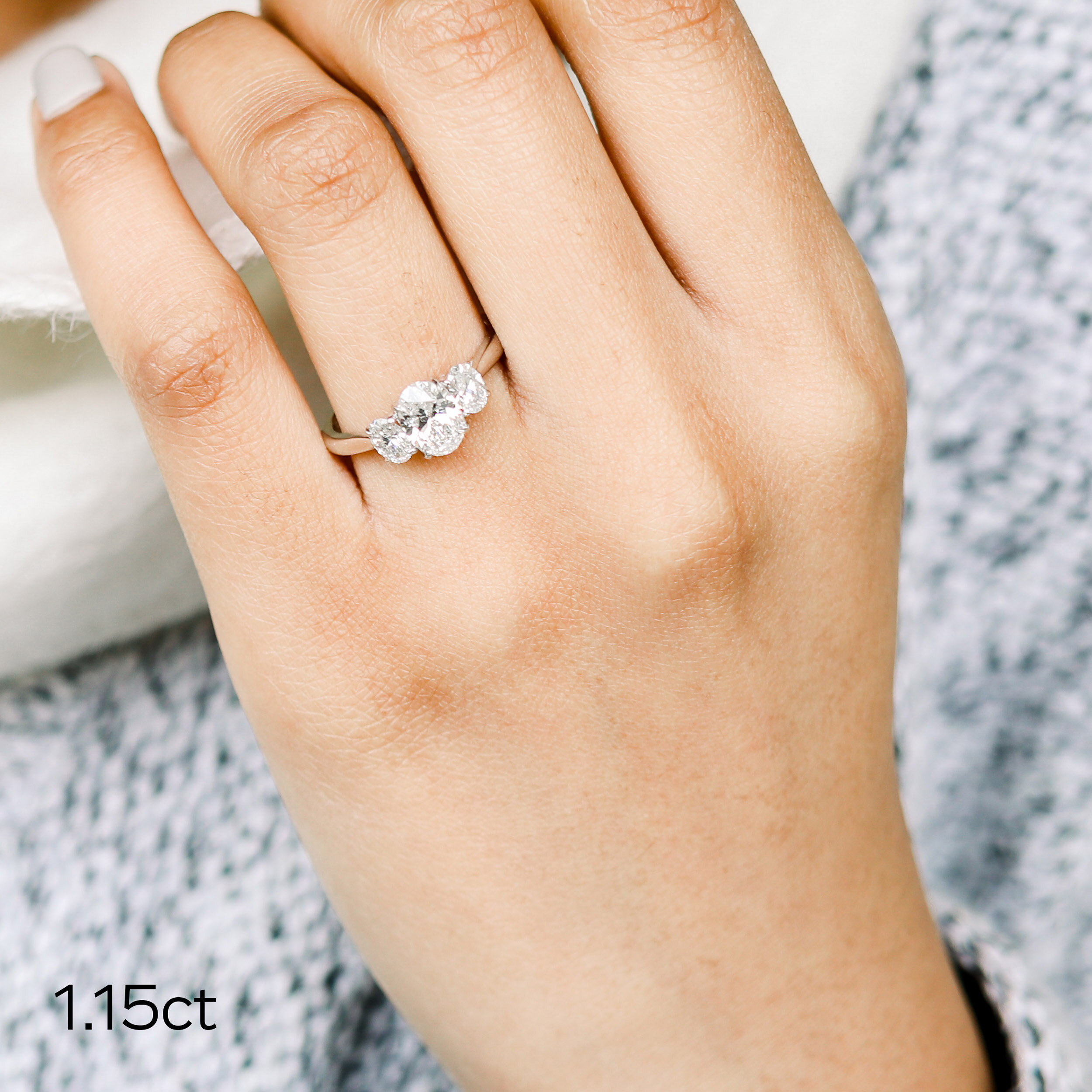 Platinum Three-Stone Round Engagement Ring 81978-E-PL | Don's Jewelry &  Design | Washington, IA