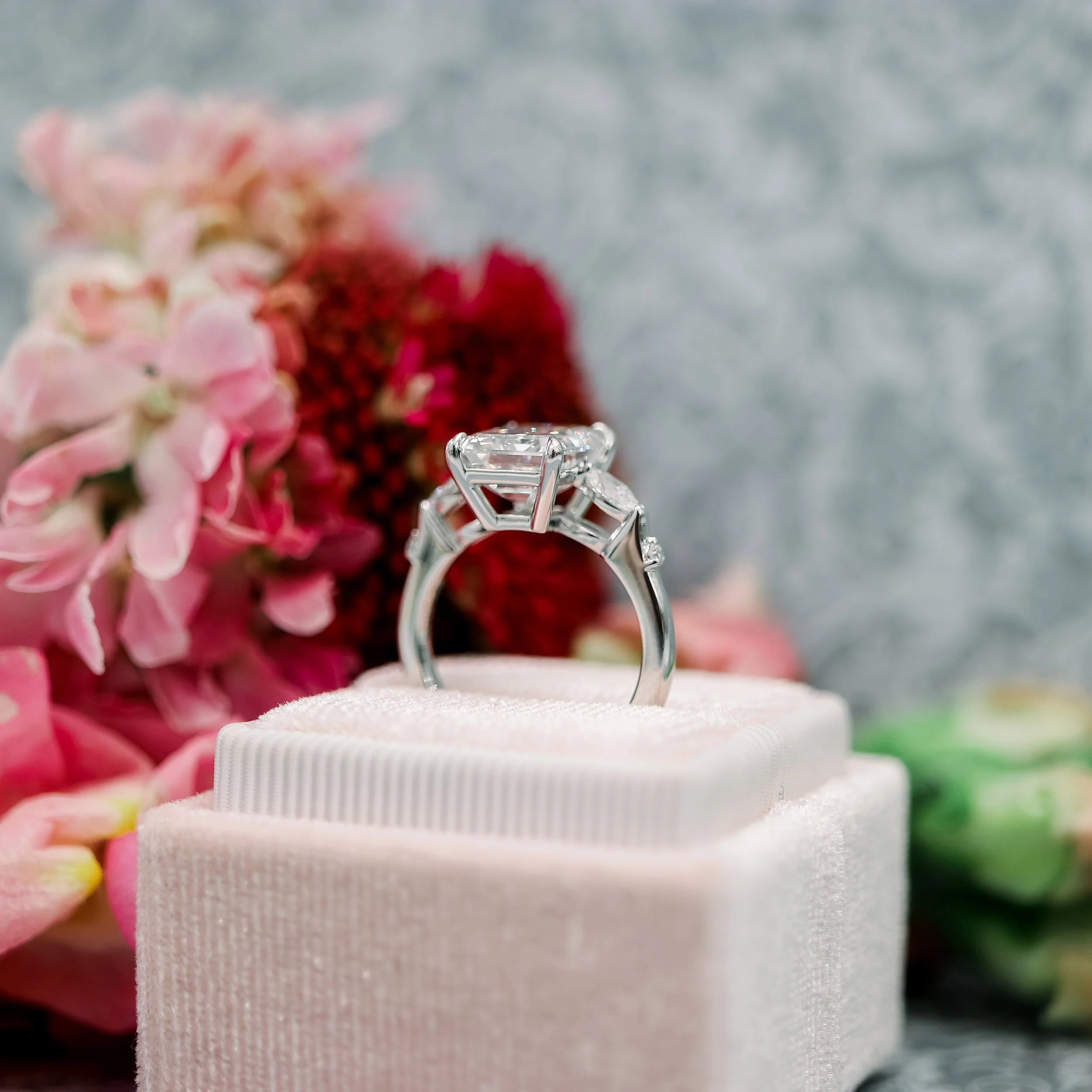 Diamond Engagement Rings In Box