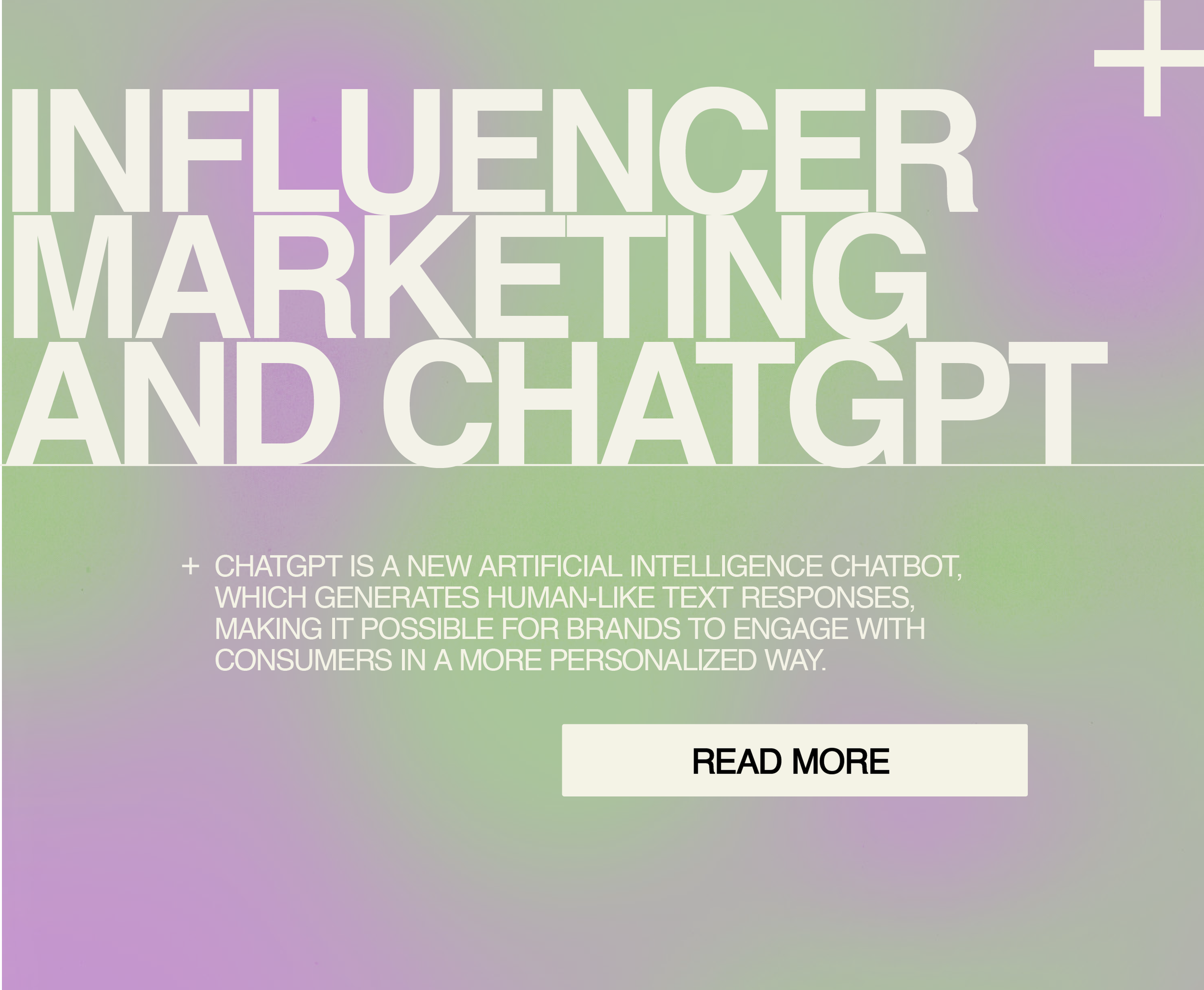 INFLUENCER MARKETING AND CHATGPT