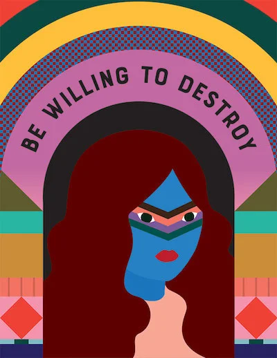 Poster by Beci Orpin for The House that Lars Built.