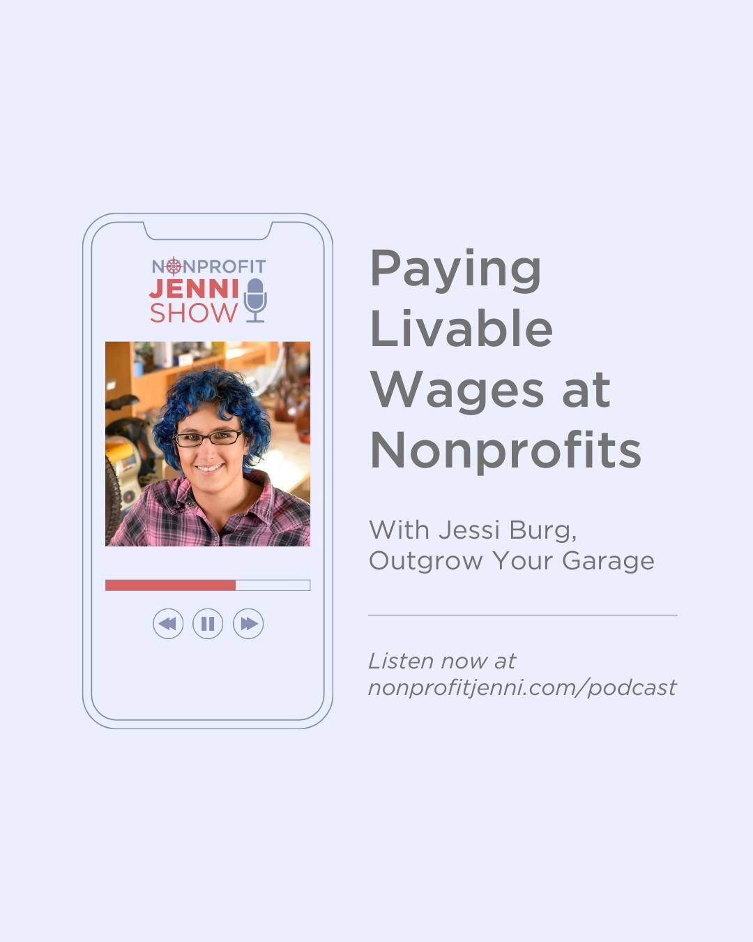 Do you want to pay your staff livable wages? Do YOU want to get paid livable wages? Let's talk about that.

Listen to the Nonprofit Jenni Show now at nonprofitjenni.com/podcast or on your favorite podcast app.