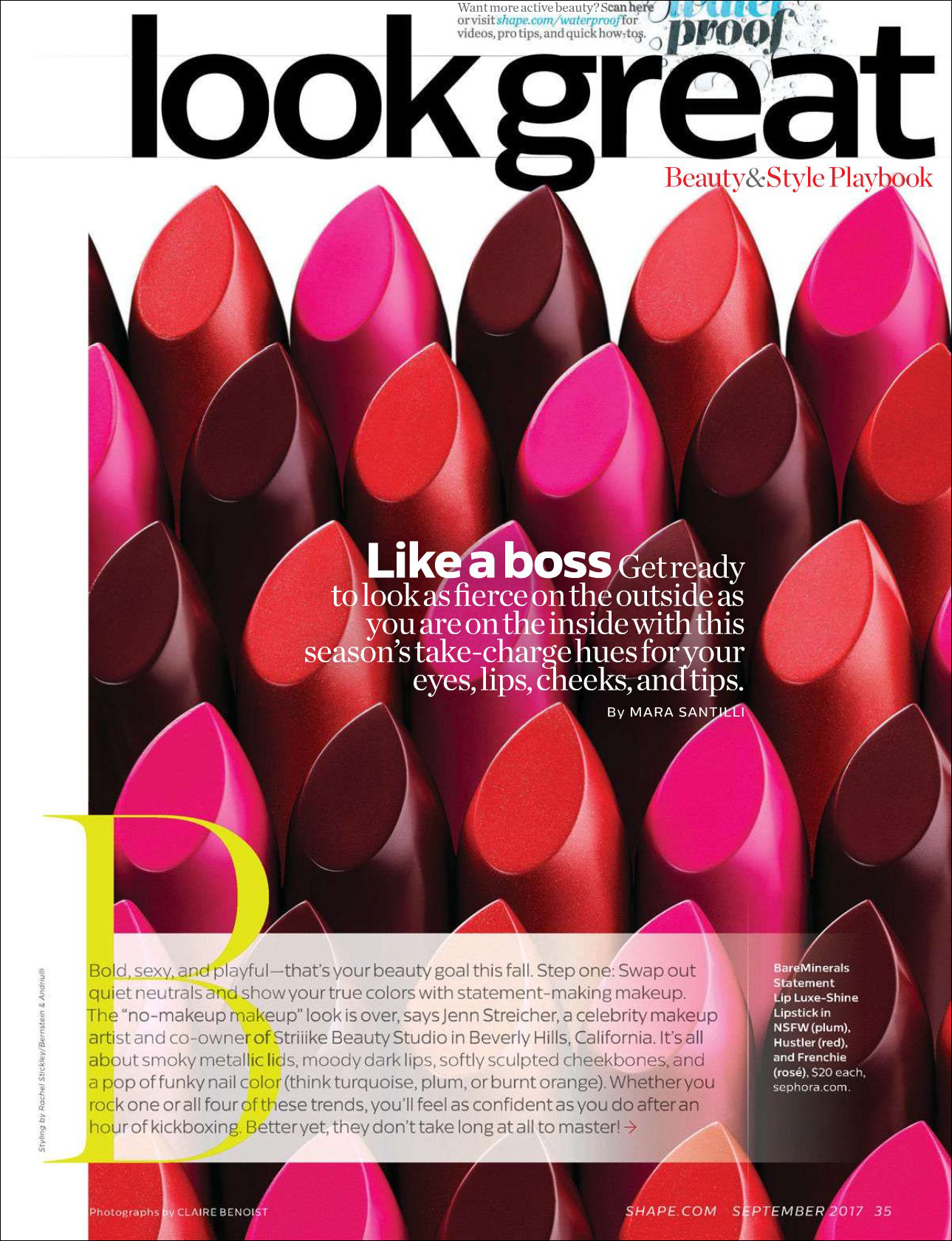 PUBLICATION: SHAPE magazine / Beauty