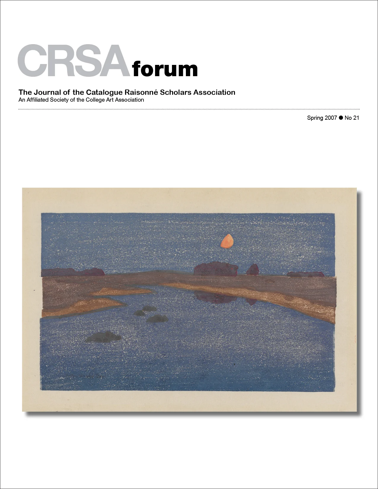 PUBLICATION: CRSA Forum Spring 2007