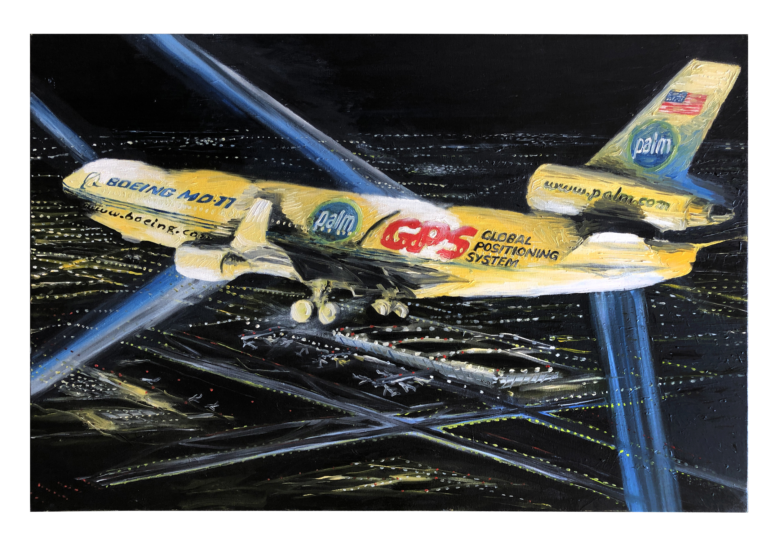 Palm / GPS Boeing MD-11