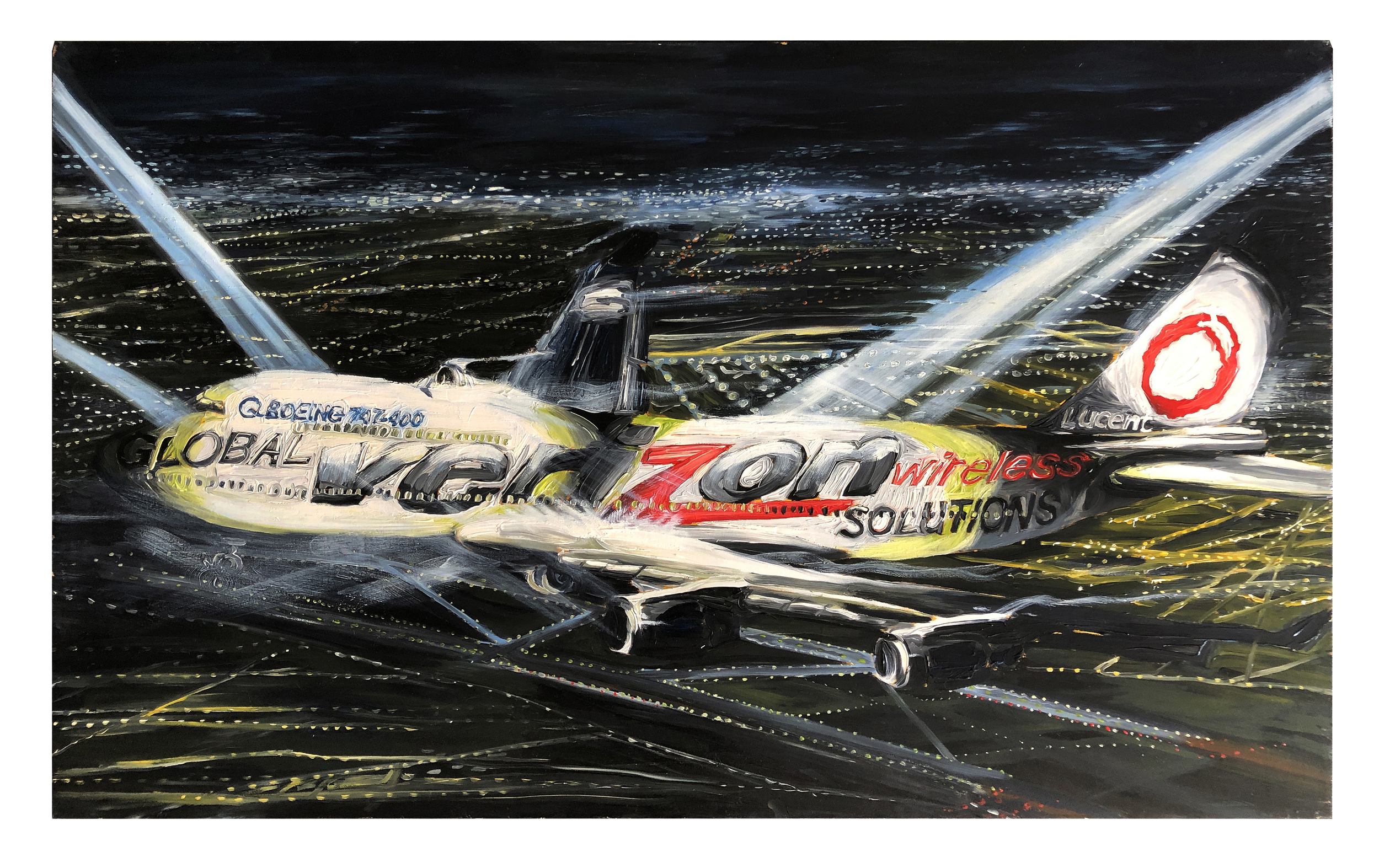 Boeing 747-400 Verizon 