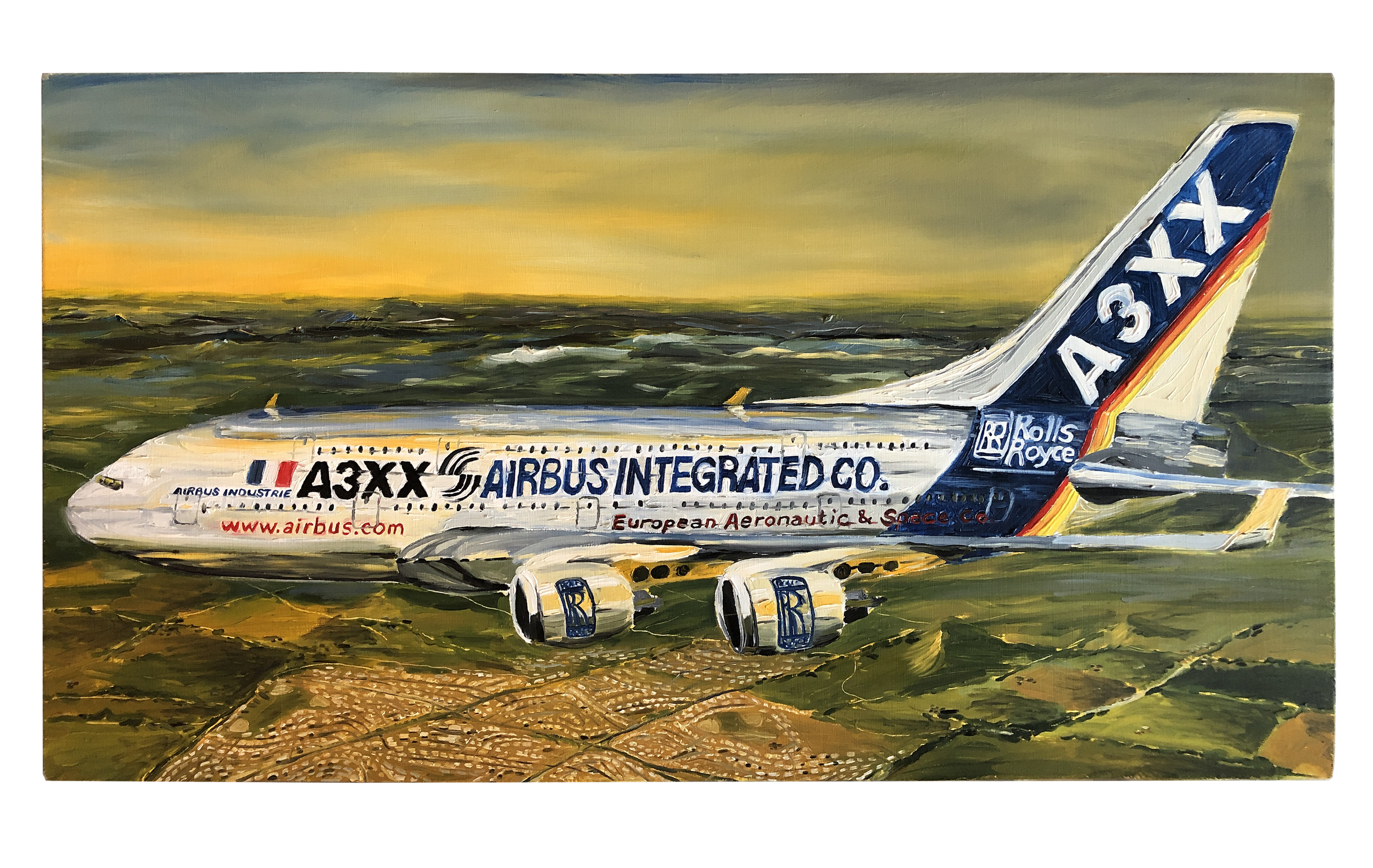 Airbus A380 LogoJet