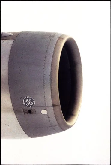   General Electric CF6-45A2 Turbofan 1  / 1996 / Iris print / 33" X 46" size variable     