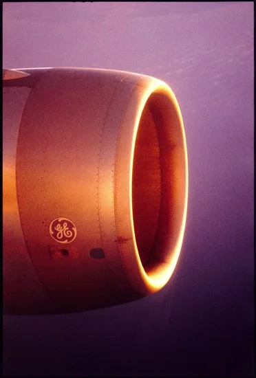   General Electric CF6-45A2 Turbofan 2  / 1996 / Iris print / 33" X 46" size variable     