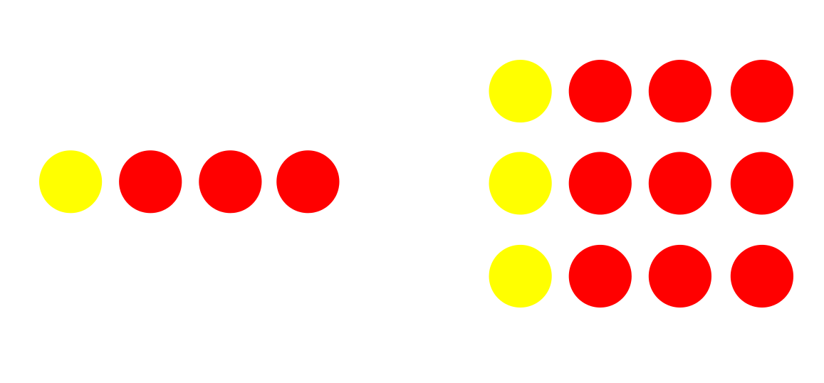 fractions-same-but-different-one-quarter-dots.png