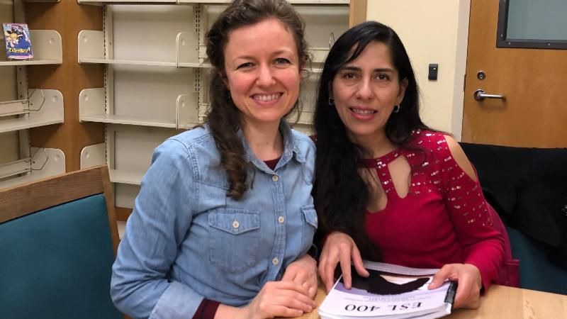 Doris credits her Upward Scholars tutor, Kelsey Austin-King, with her increased self-confidence.