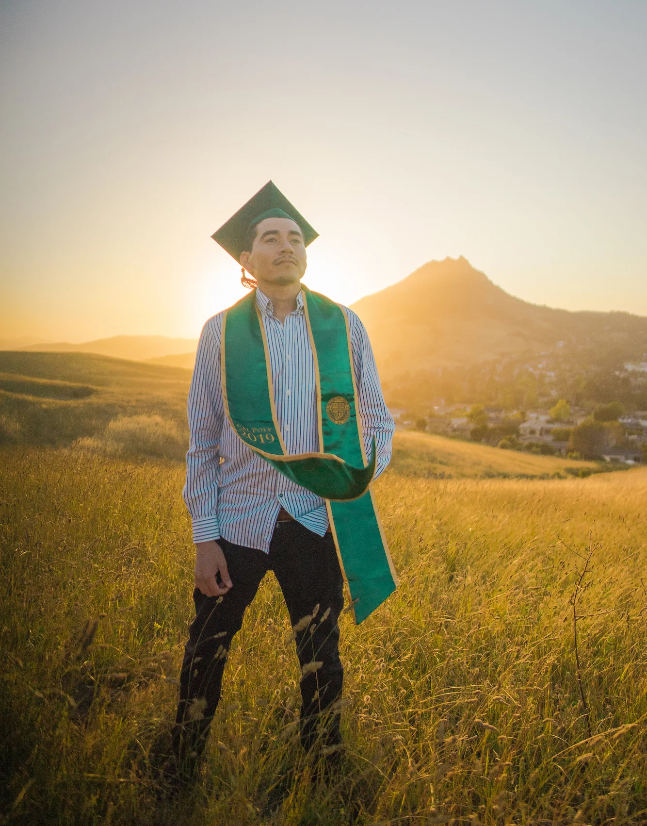 Amado graduated from Cal Poly San Luis Obispo in June 2019