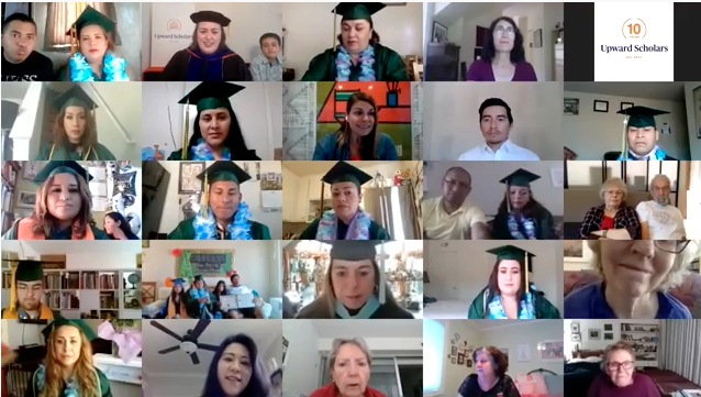 10 Upward Scholars earn Associate Degrees...a record!
