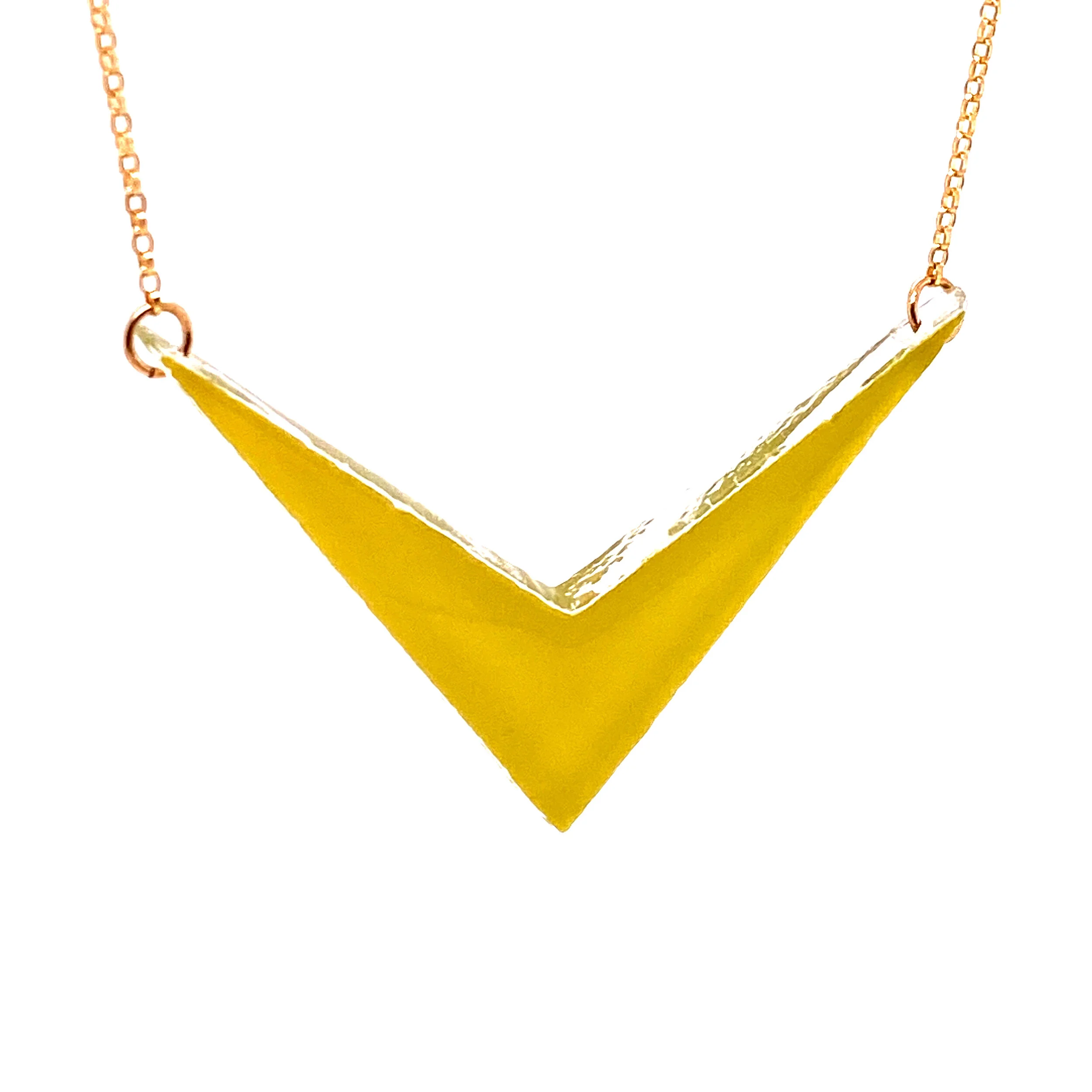 Medium "V" Necklace