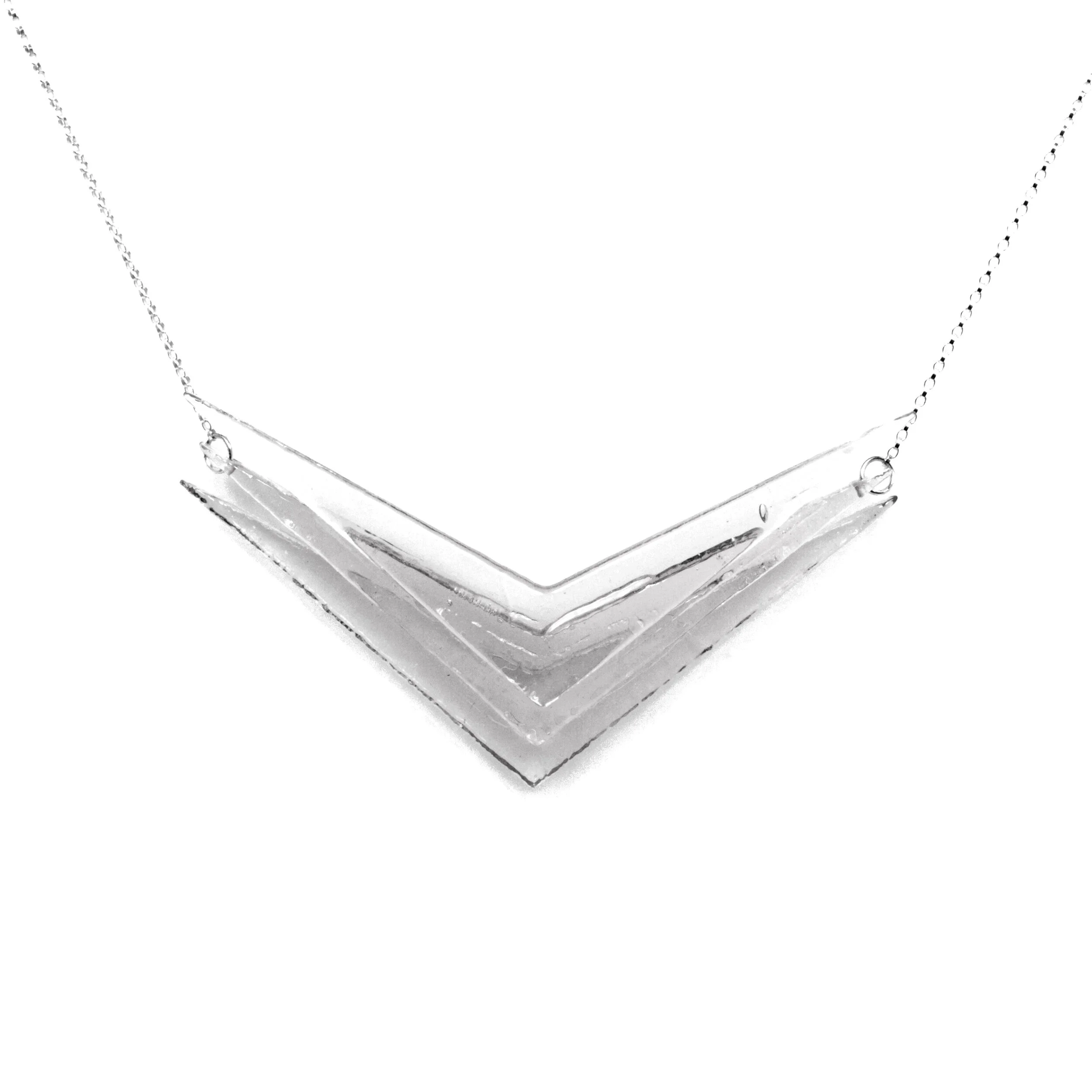 Mini Ellipse Necklace — Broken Plates