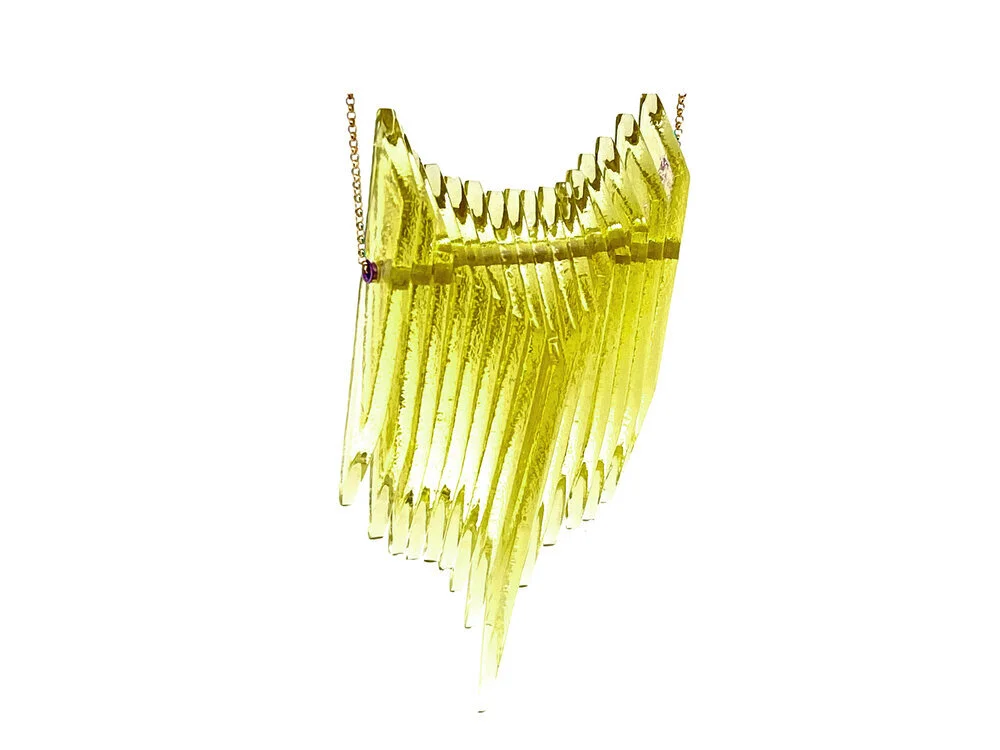 Kinetic Shield Necklace