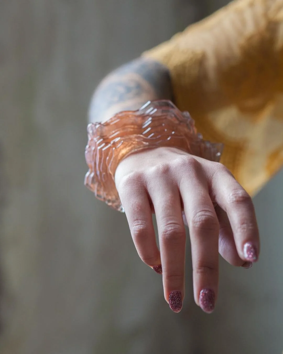 A rare look at our Wave Blend Cuff after its conception!