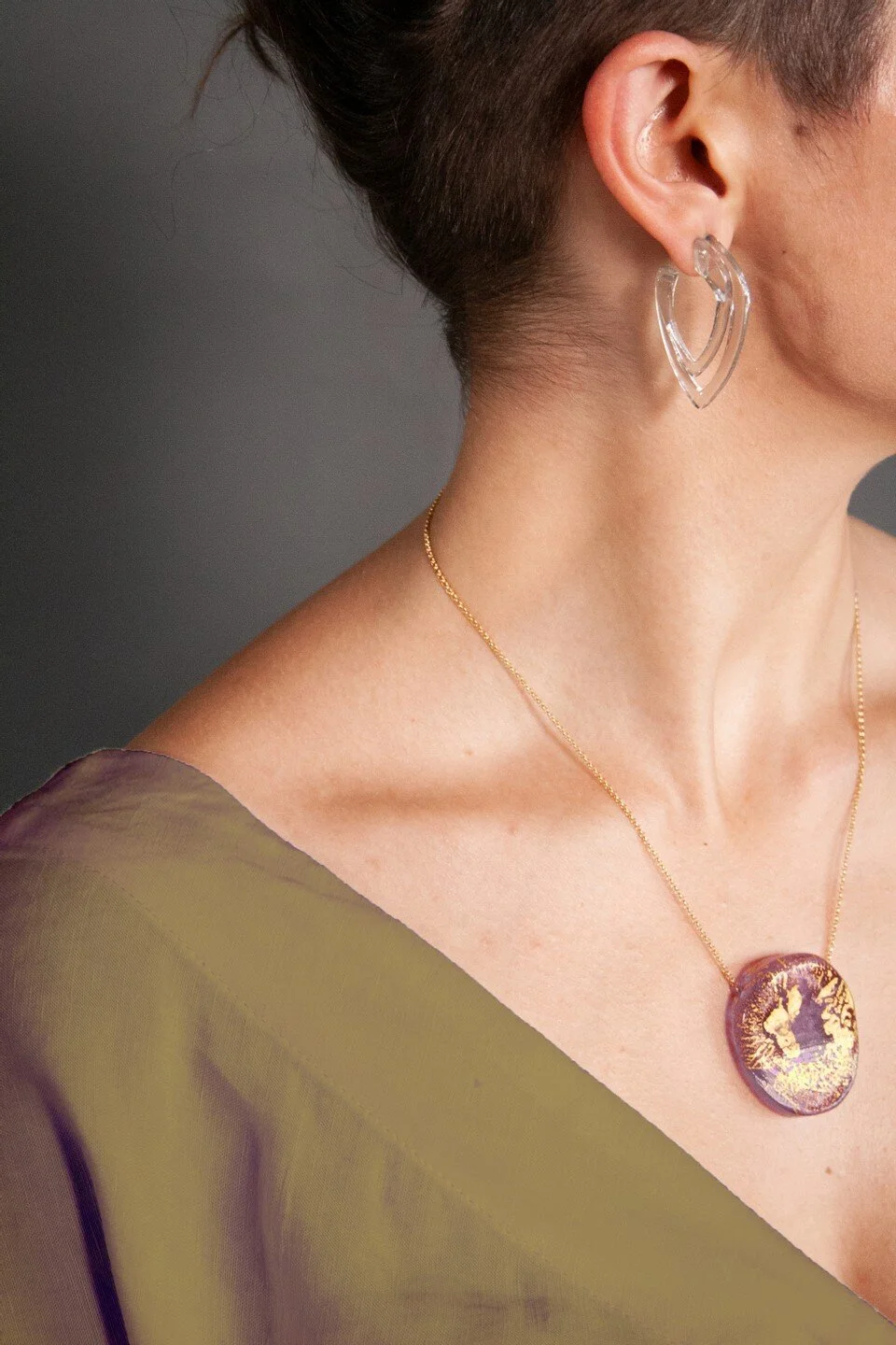 Inspired by the Art Deco era, meet the Double Open Deco Drop Earrings