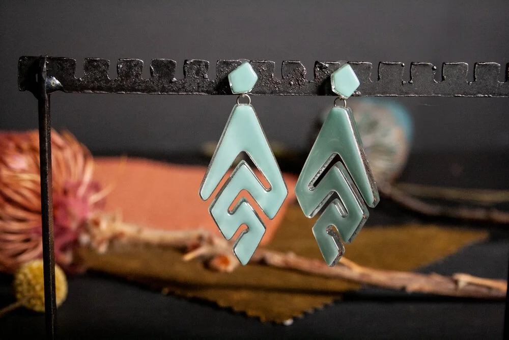 Deeply discounted, hand-blown pieces of glass jewelry