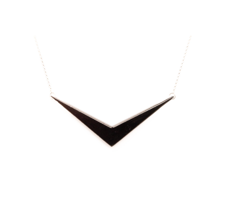 Large "V" Necklace