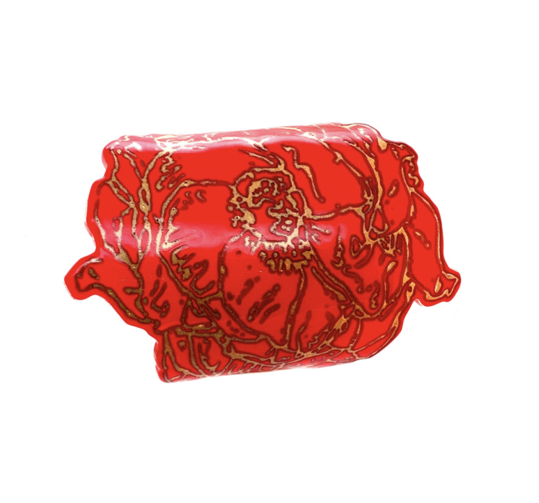 Red Anemone Cuff