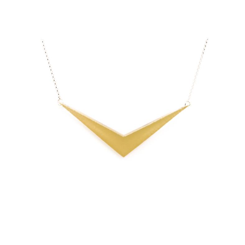 Large "V" Necklace