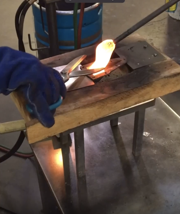 How our Hot Cast Glass Necklaces are made