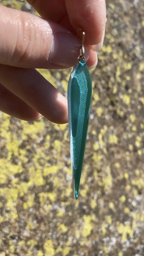 Teardrop Dagger Earrings